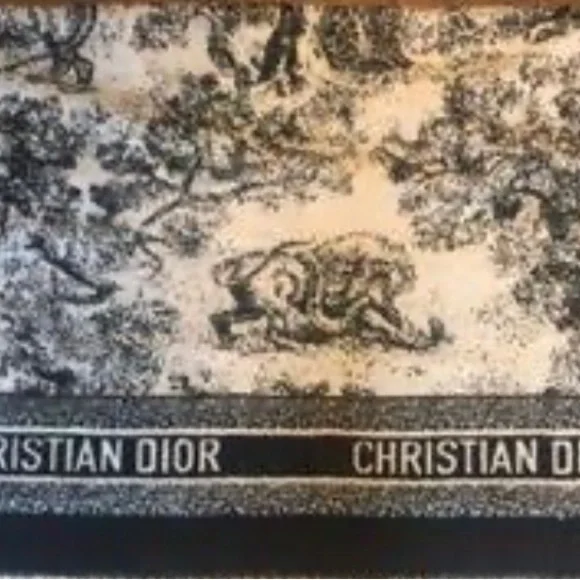 Authentic DIOR CASHMERE SHAWL - Picture 6 of 7
